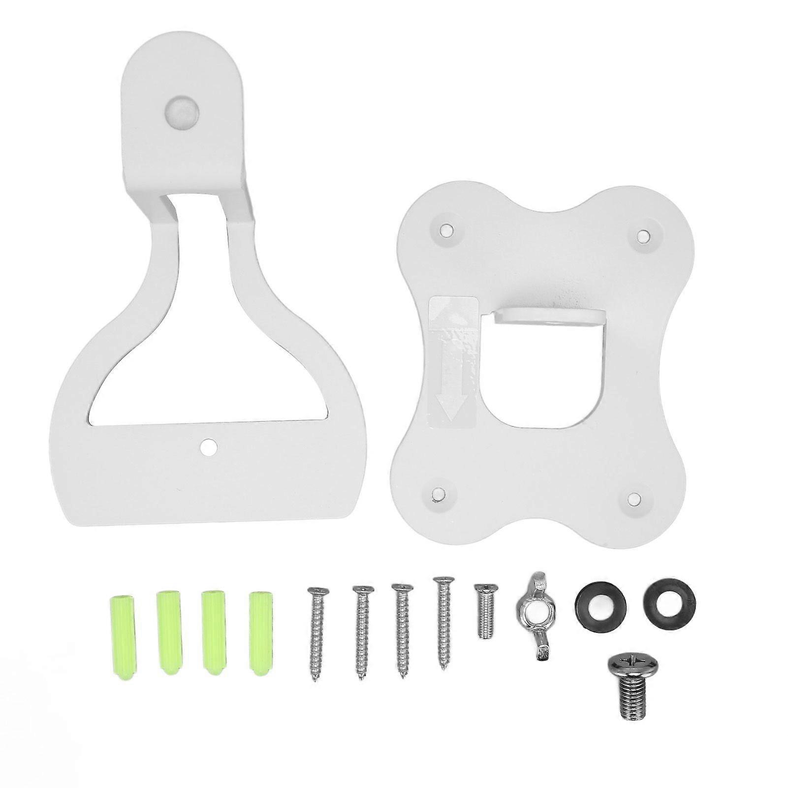 Speaker Wall Mount Bracket Thicken Metal Rotatable Stable Space Saving Wireless Speaker Accessory for SONOS Era 100 White