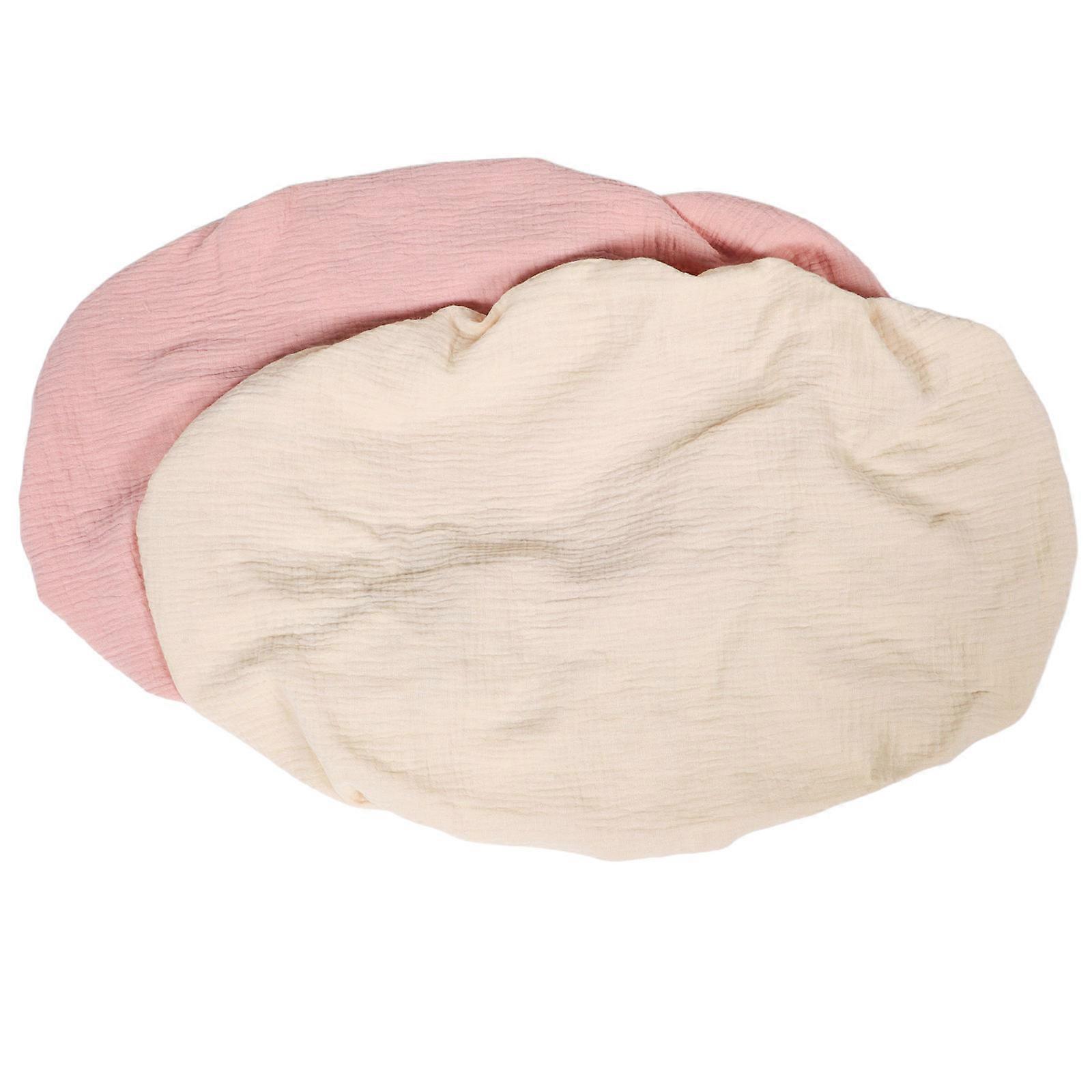 Comfortable Care Changing Pad Cover For Baby Girls Detachable Design 96.00X34.00X0.30CM Sand Red 2Pcs