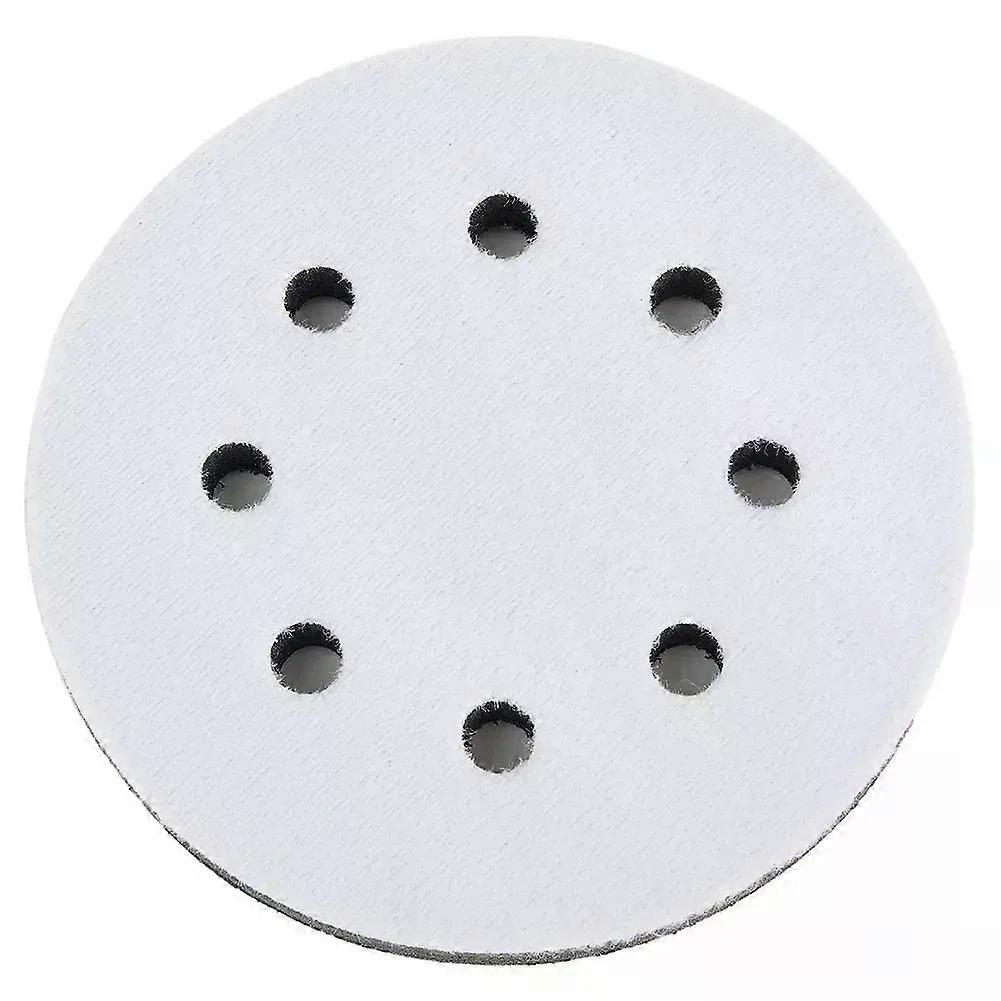 5 Inch 125mm 8 Holes Soft Interface Sanding Polishing Disc Self-adhesive Hook-Loop Backing Pad Abrasive Tools