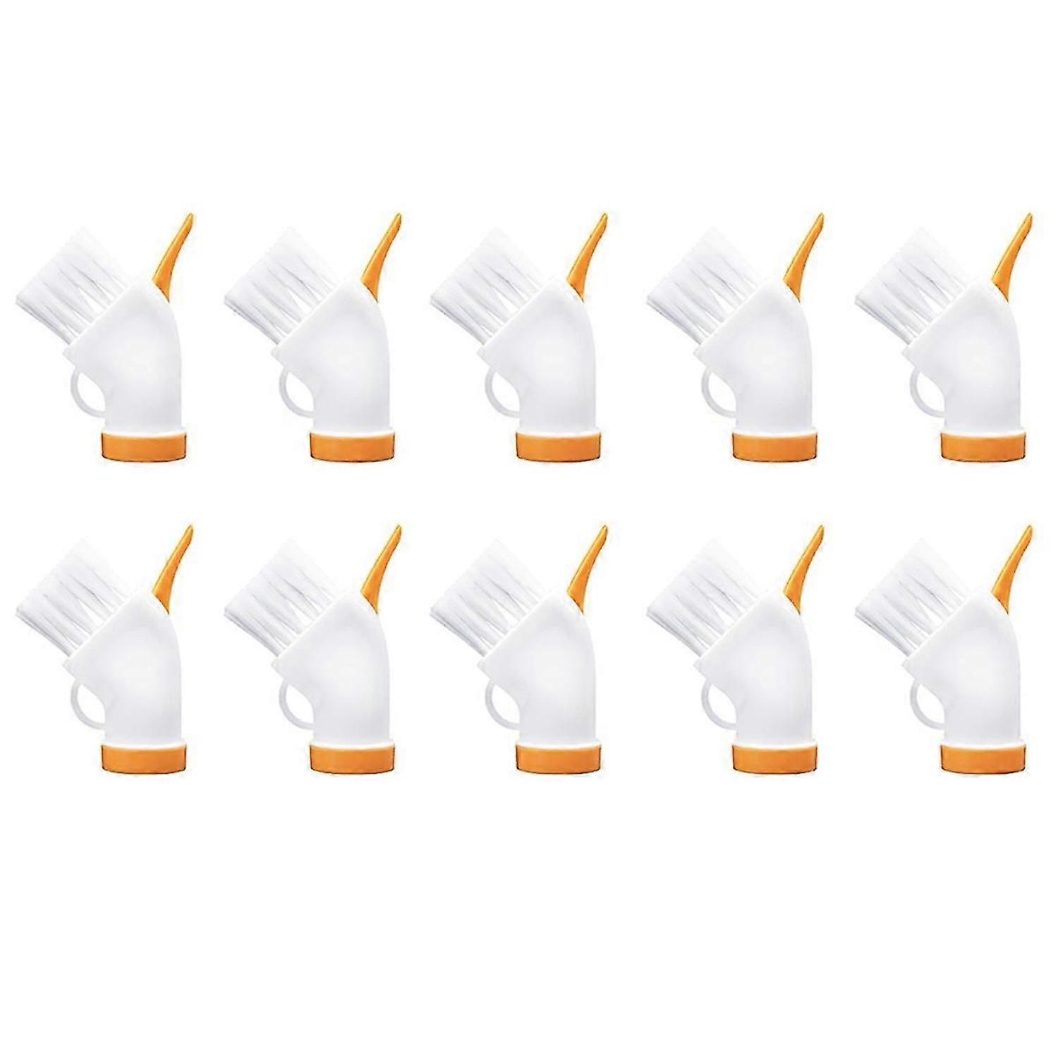 Multi-Purpose Crevice Cleaning Brush for Windows, Kitchen,Floor,White