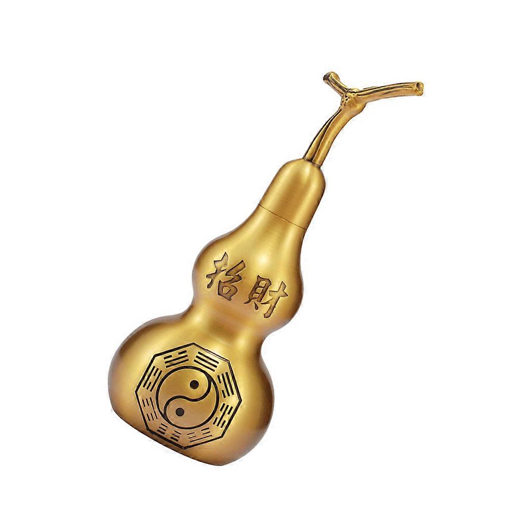 Copper Gourd Pendant Hanging Decor for Office Desktop Desk with Assorted Color