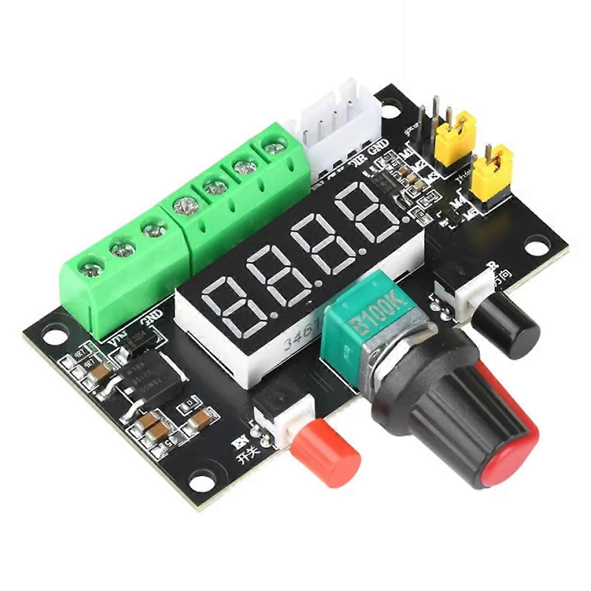 12V 24V Schrittmotortreiber Controller Drehzahlregler PWM Impulssignalgenerator Modul mit LED D