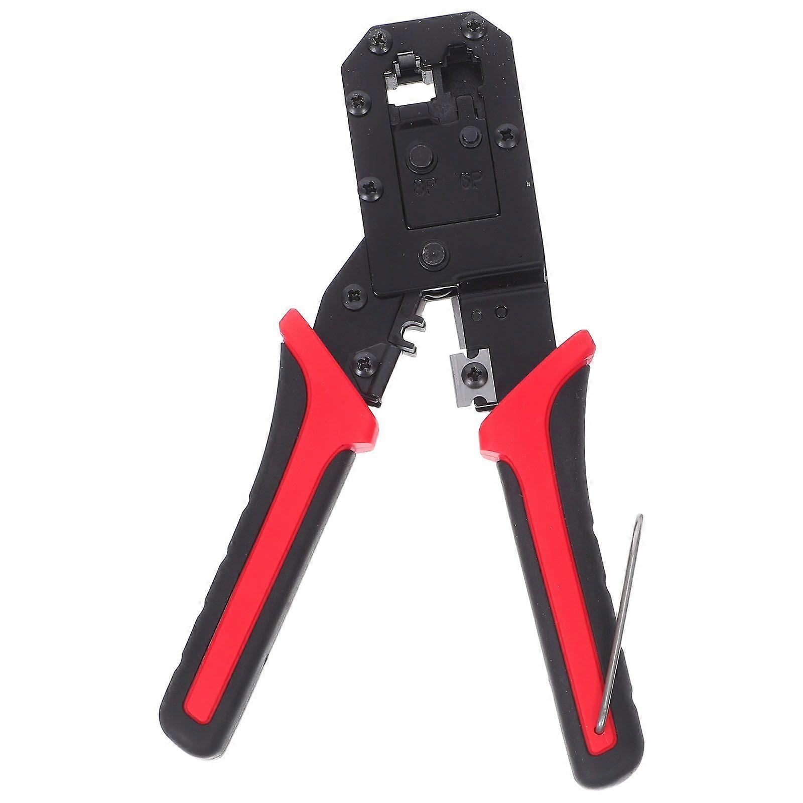 Ethernet Crimping Tool: Multi-Function Network Cable Crimping Tool - Wire Stripper - Ethernet Cable Pliers For Repair Wiring And Electrical Applicatio