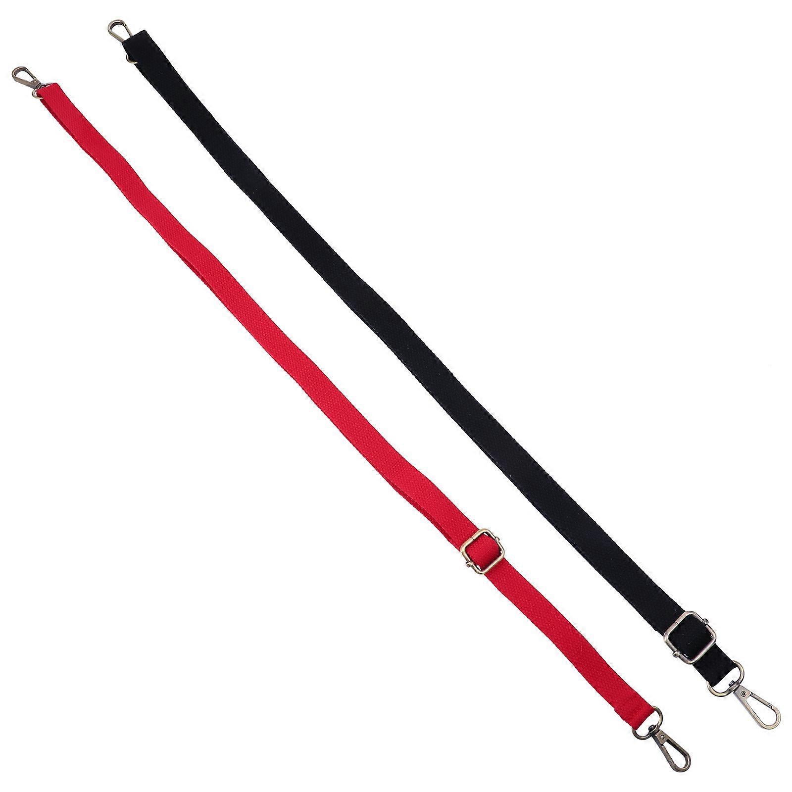 Bag Straps Adjustable Handbag Strap with Metal Buckles 2Pcs Set