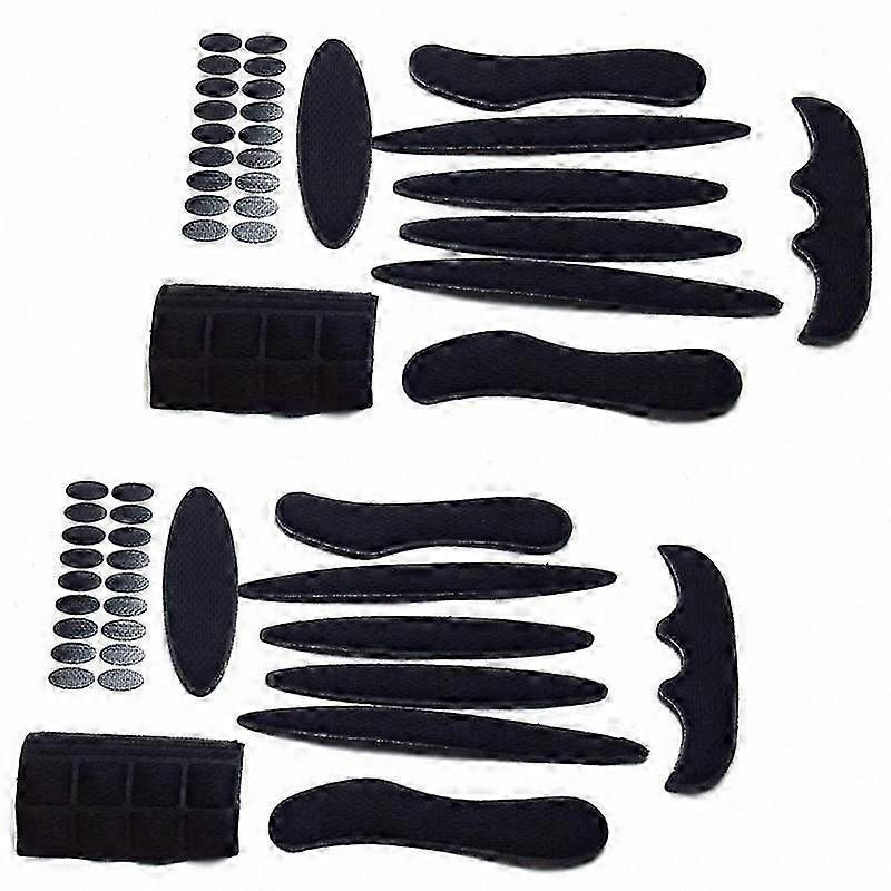 2-Pack Universal Helmet Cushion Pads for Cycling and Motorcycle Use