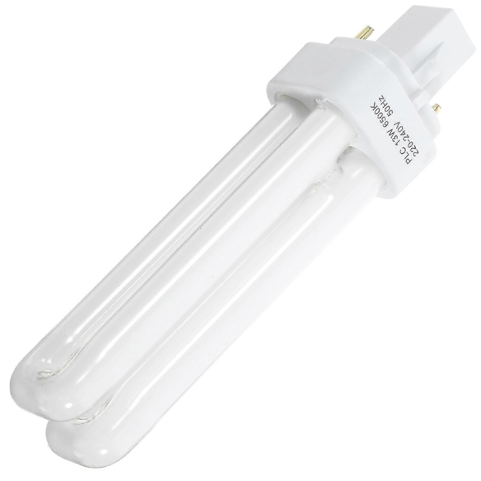 2 Pin Fluorescent Lamp Bulb Compact Fluorescent Bulbs for Lighting 8Pcs