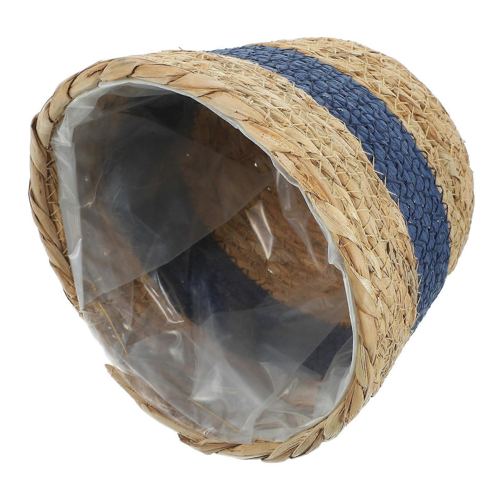 Woven Basket Storage Basket for Storage 3Pcs Light Brown Set
