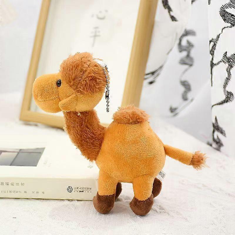 Plush Camel Keychain Schoolbag Pendant