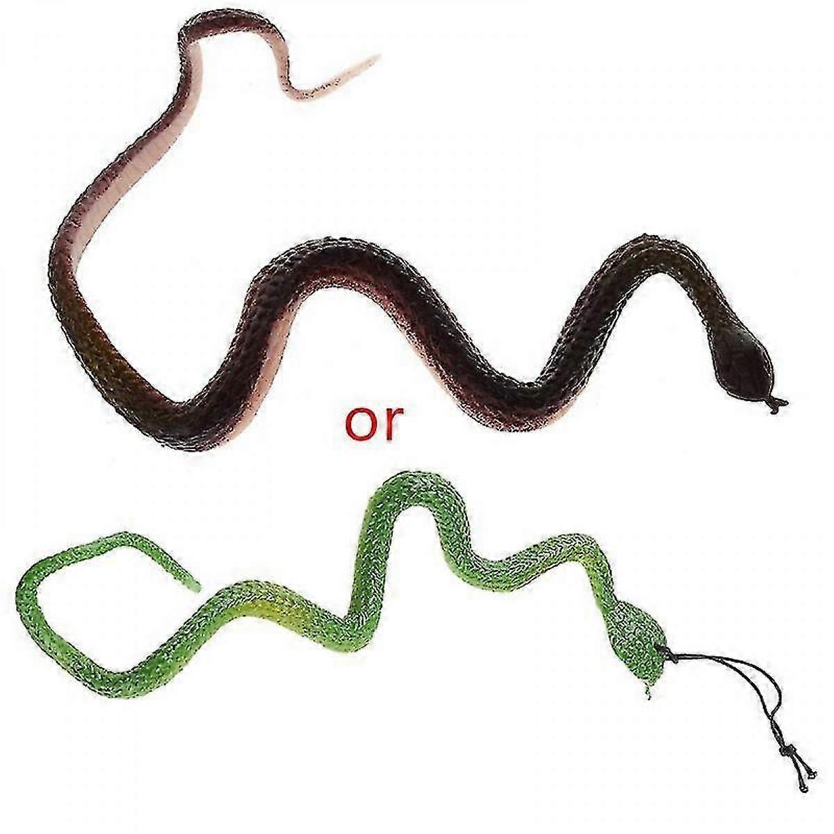 Novelty Trick Toys Simulation Snake Whimsy Rubber Small Snakes