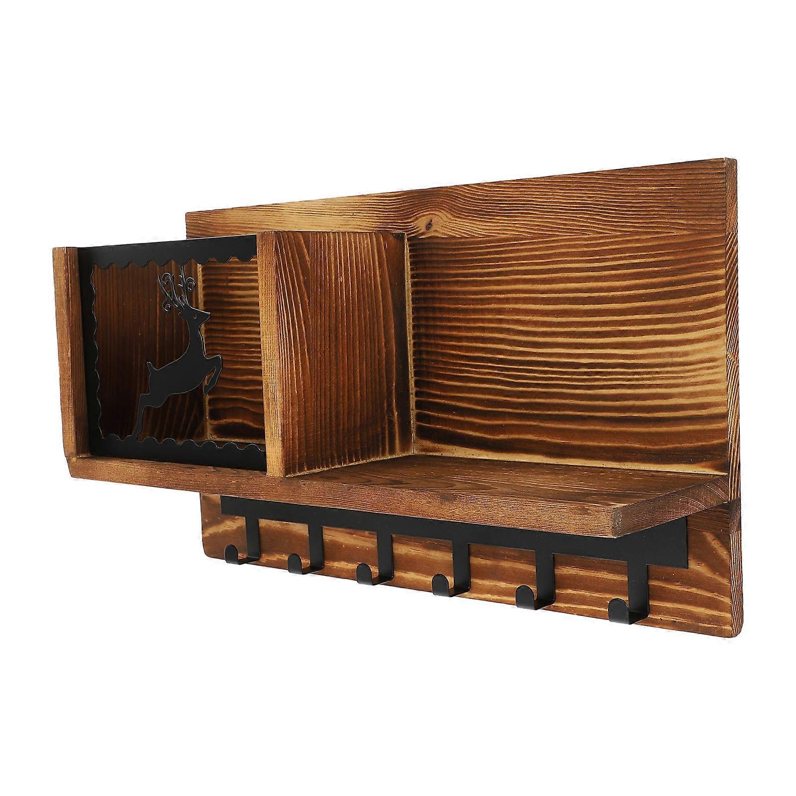 Decorative Wall Shelf Household Wall-Mounted Rack for Storage