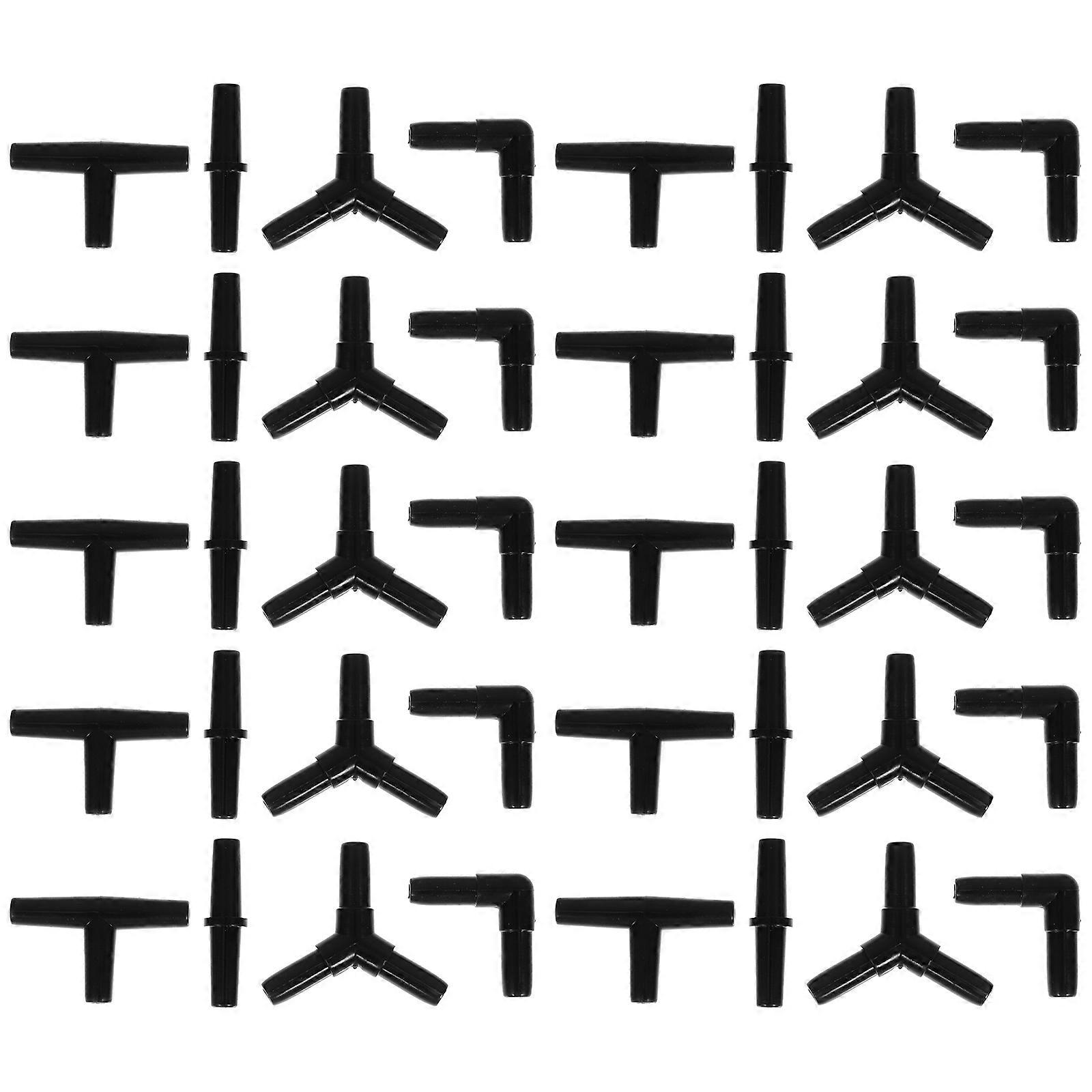 Oxygen Shunt Adapter for Aquarium Air Tubing Connector 120 Pieces