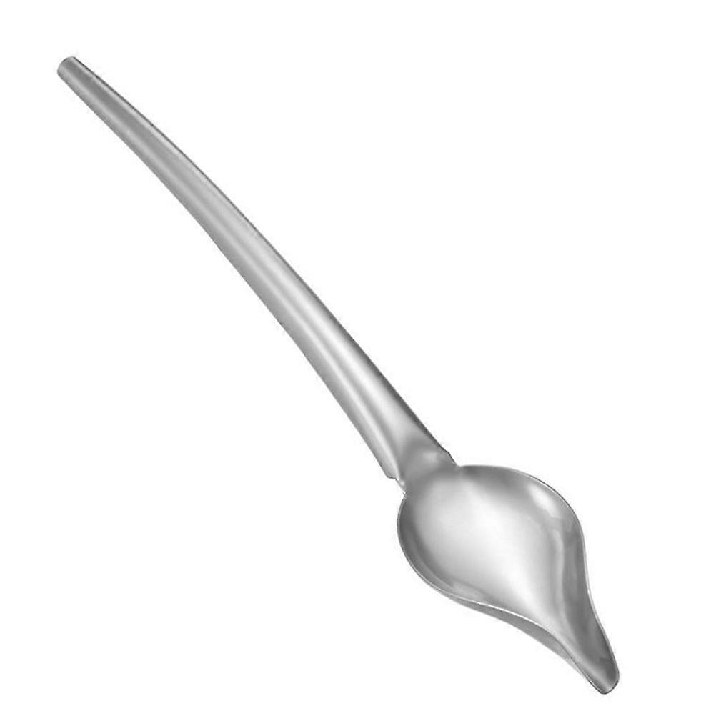 Drizzling Spoon For Chocolate 2Pcs Stainless Steel Perfect For Home Baking Enthusiasts And Gift Recipients
