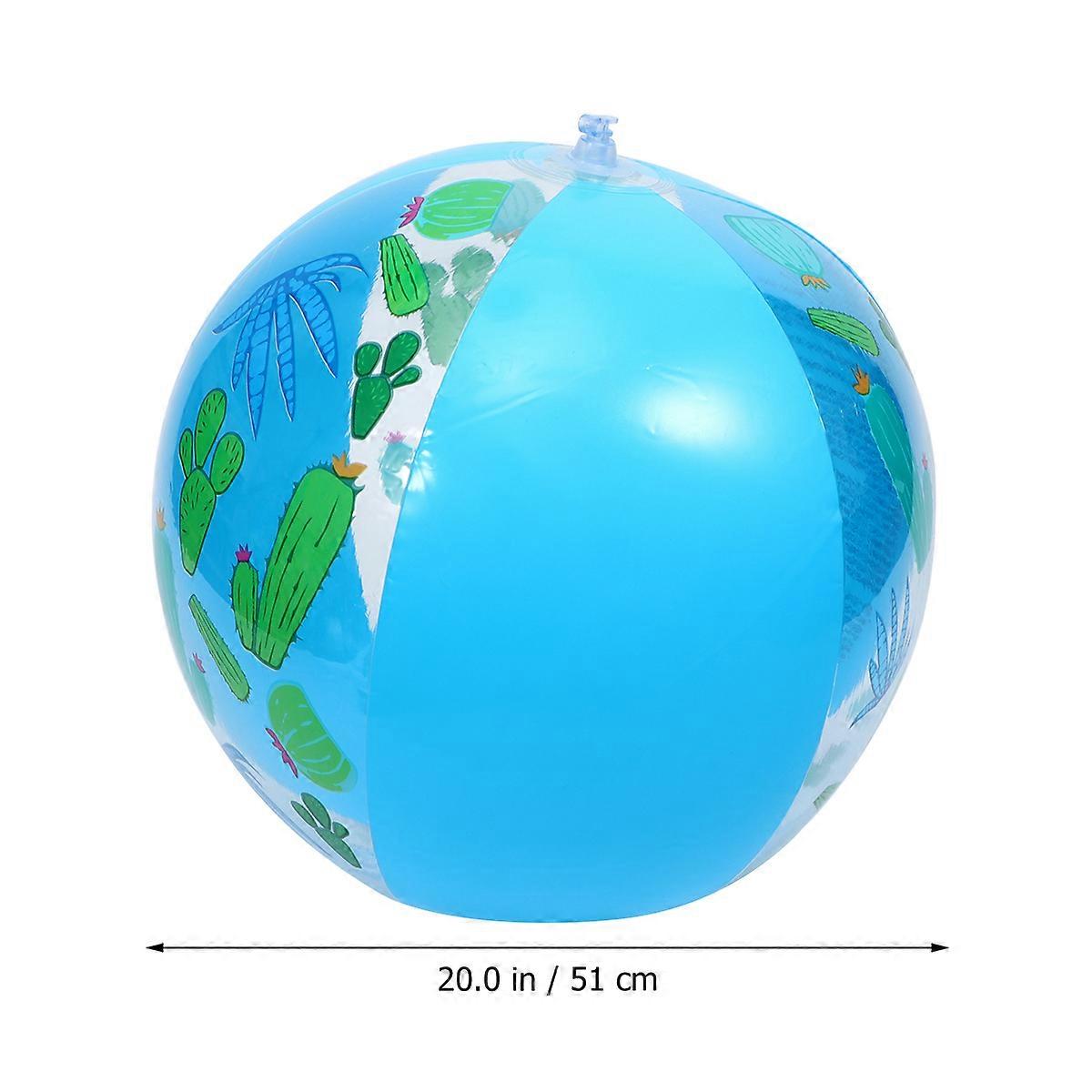 Toy Ball for Children 1Pcs Inflatable Beach Ball Colorful Pattern