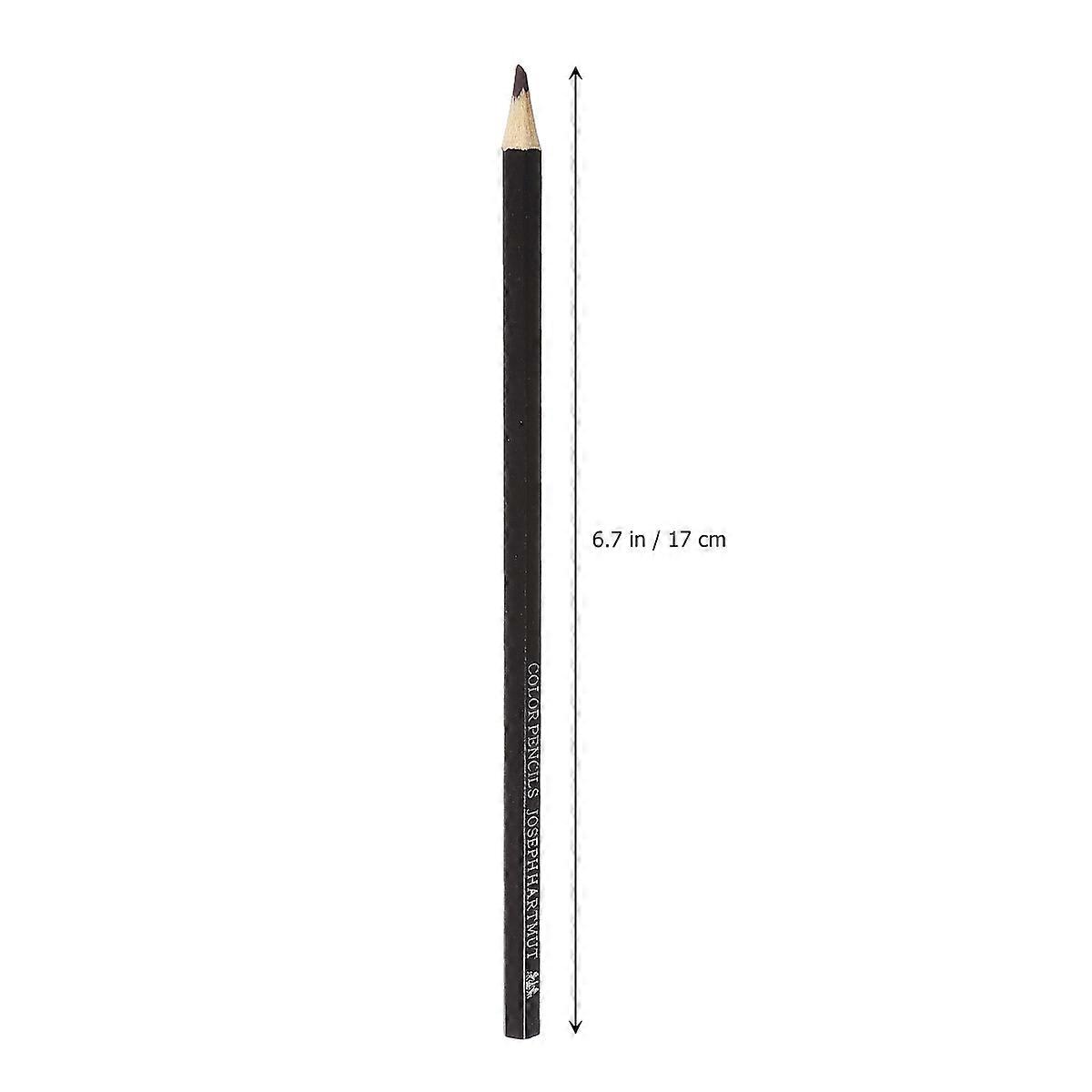 Multicoloured Pencil Crayons Sketching Classroom Use Non-Toxic Materials 6.7×0.3×0.3in 12Set