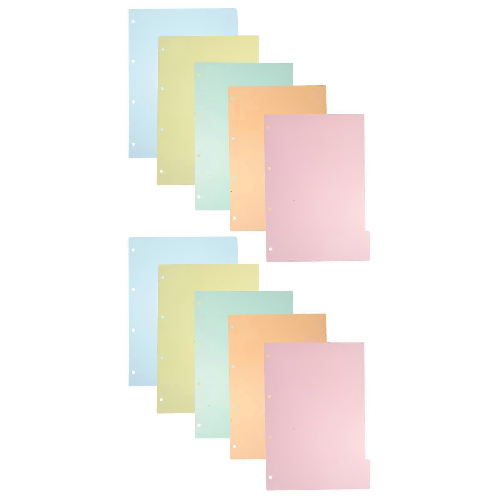 50Pcs Binder Dividers Labels for Office Use with Easy to Stick Tabs