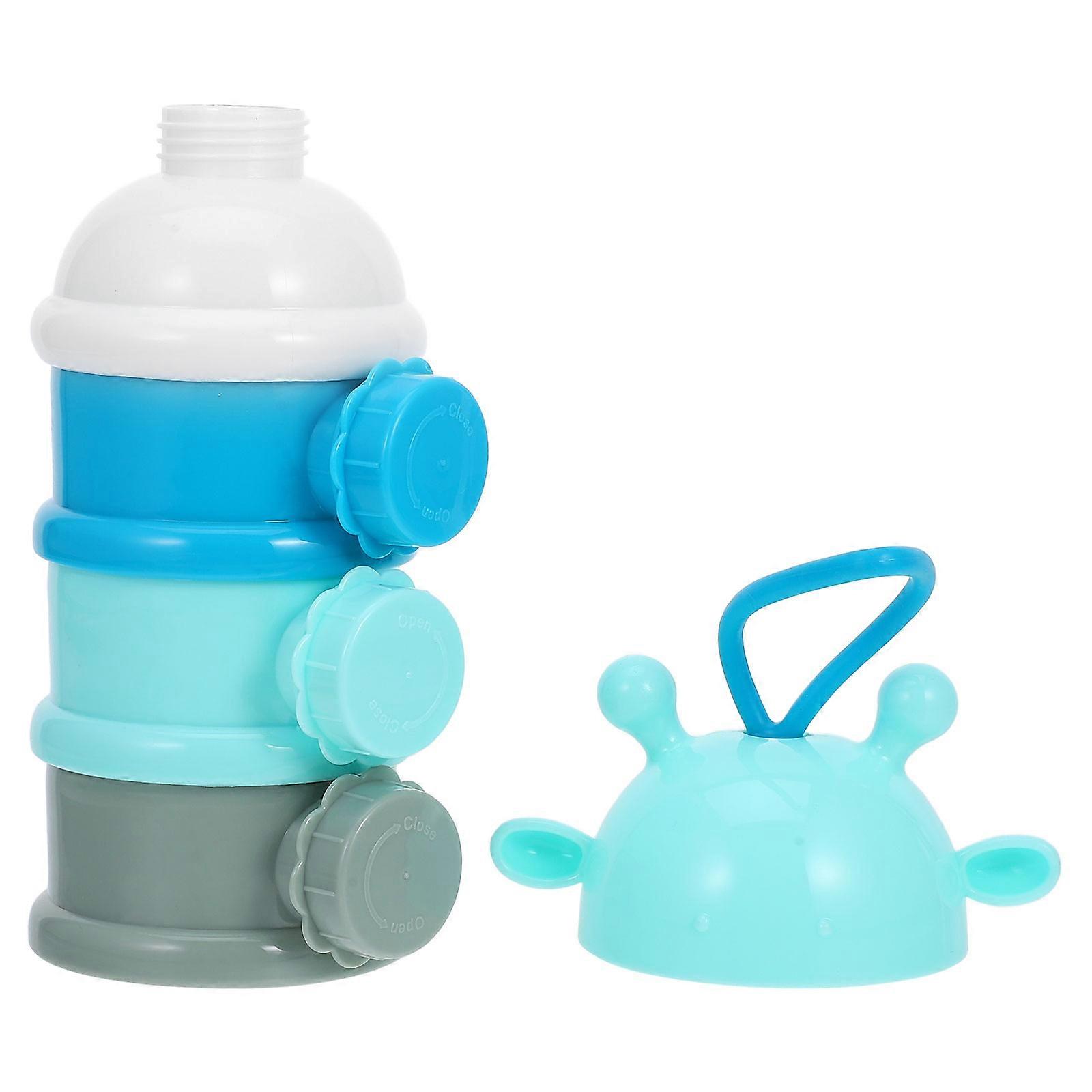 Milk Powder Box 3 Layers Baby Formula Dispenser for Storage 2Pcs