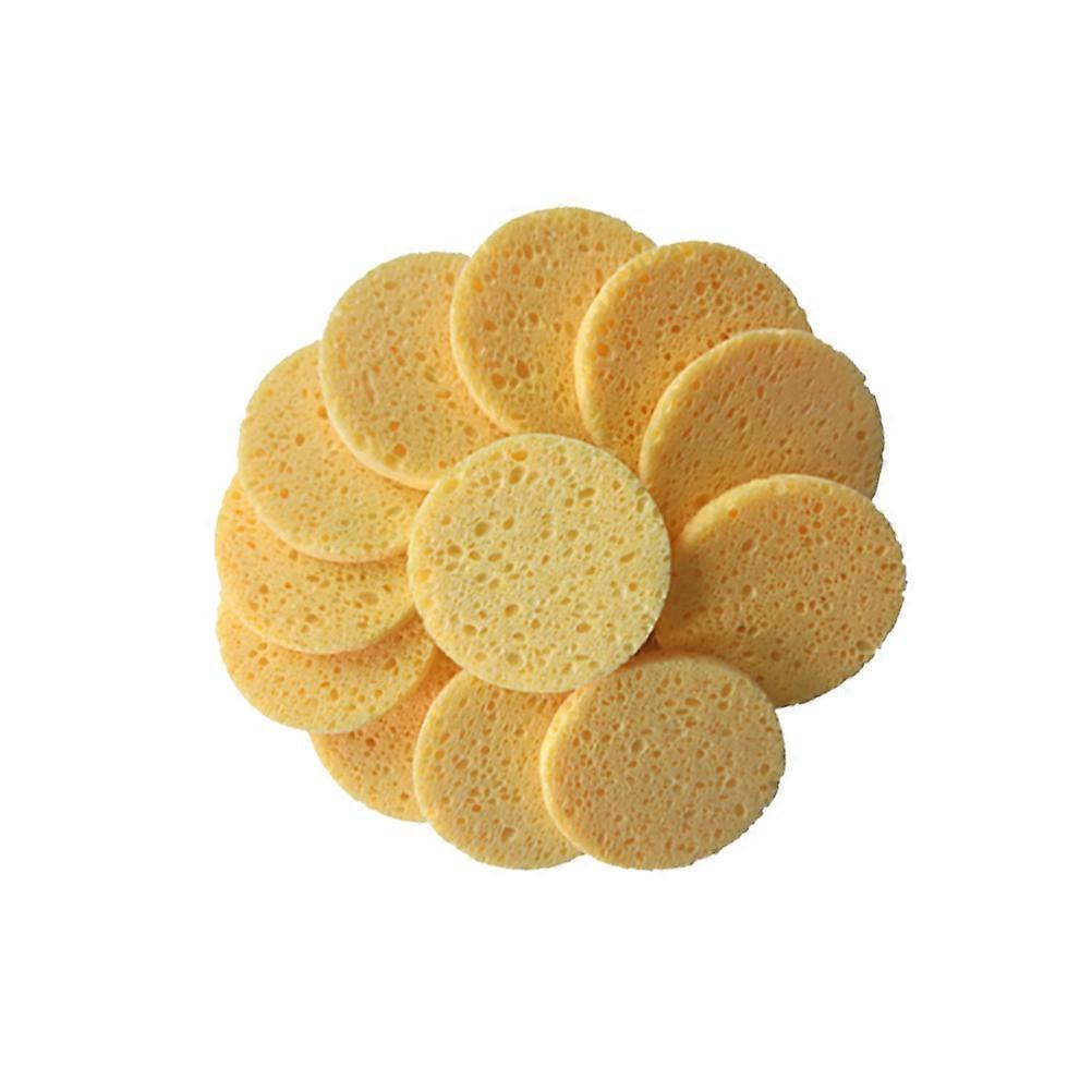 Round Pads Cotton Sponge Makeup Remover for 120Pcs Usage
