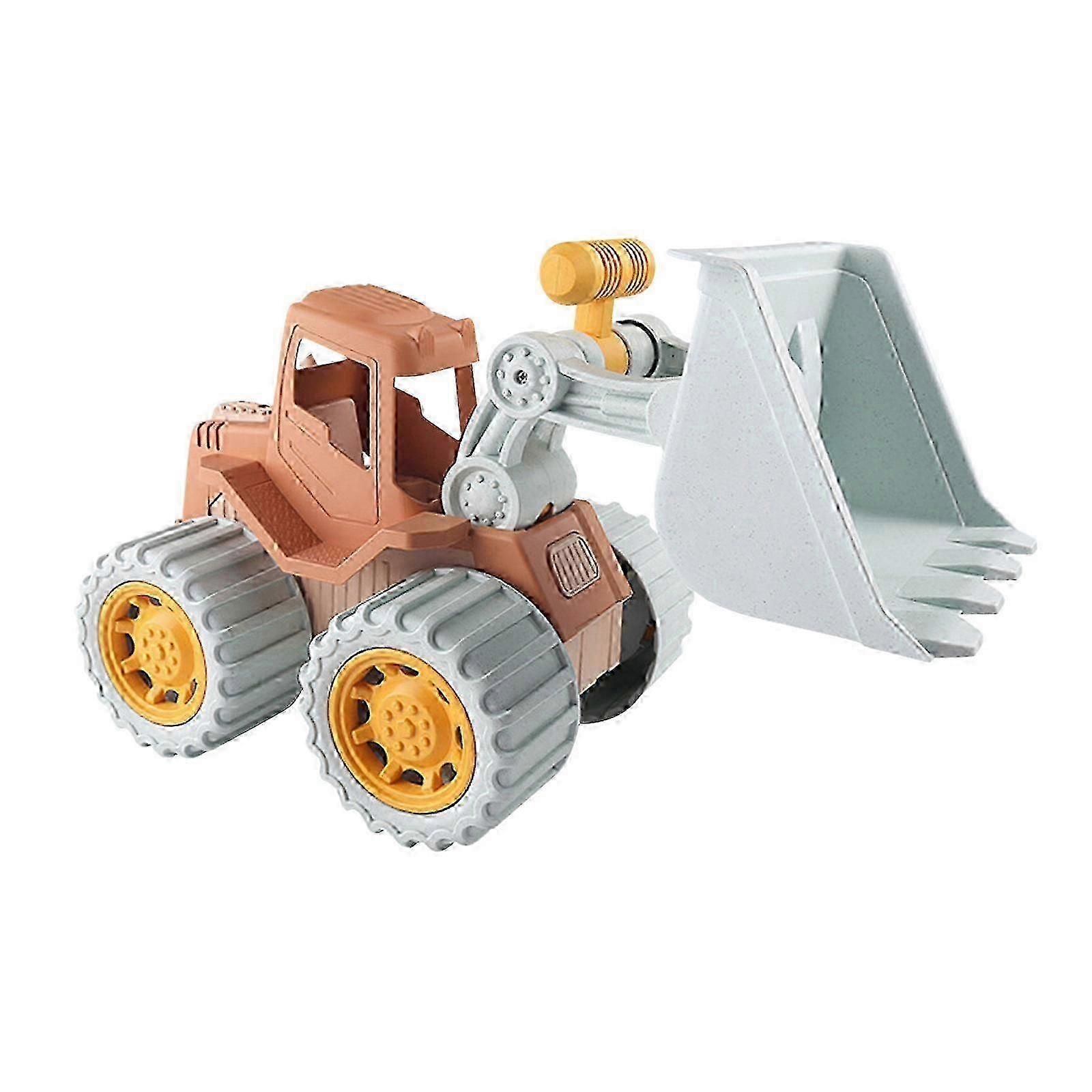 Children's Bulldozer Toy Sliding Simulation Engineering Vehicle Bulldozer Excavator Toy Travel-sized