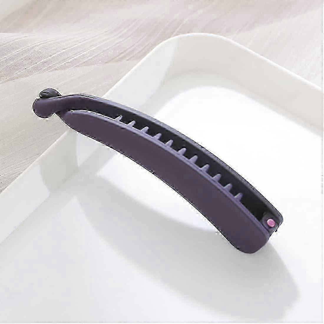 4 db Superior műanyag banán hajcsipeszek lófarok klipek női kapocsbilincshez szépségápolási kiegészítőhöz Többszínű pasztell