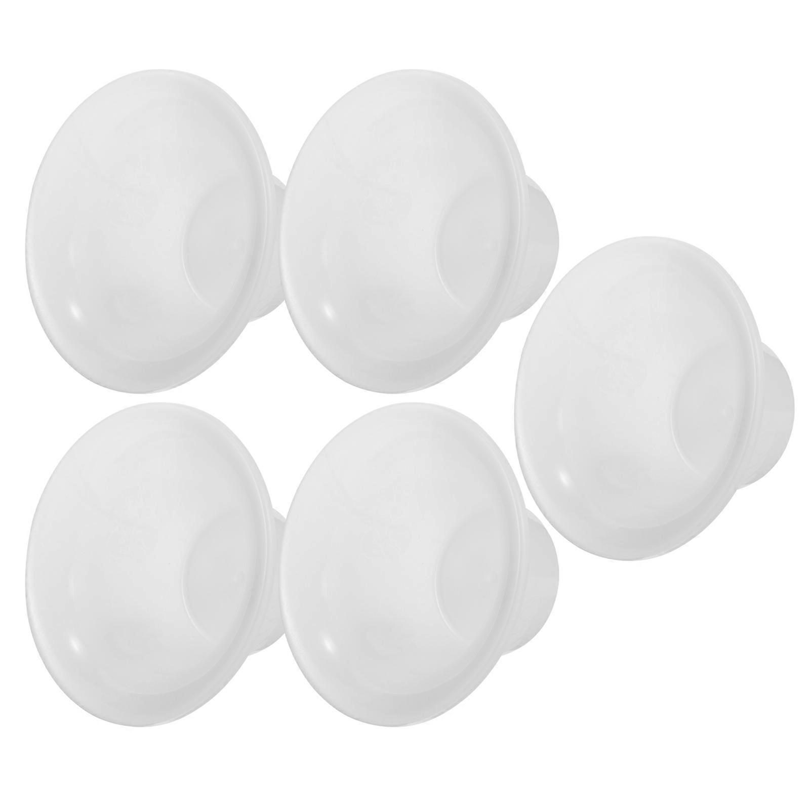 White Plastic Urinal for Storage Use 10Pcs Disposable Chamber Pot