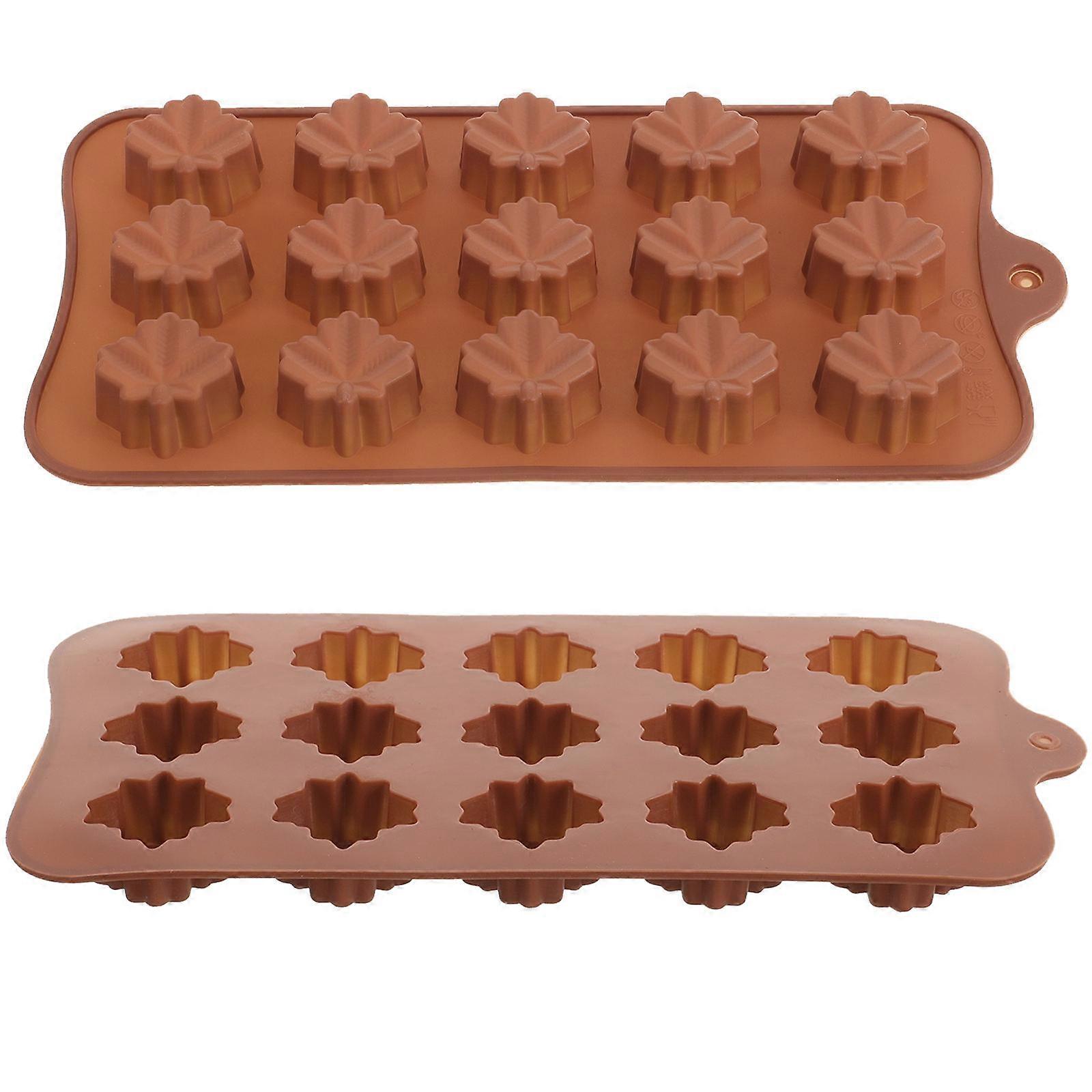 Creative Baking Tools Silicone Chocolate Molds for Baking 6Pcs Multi-Purpose