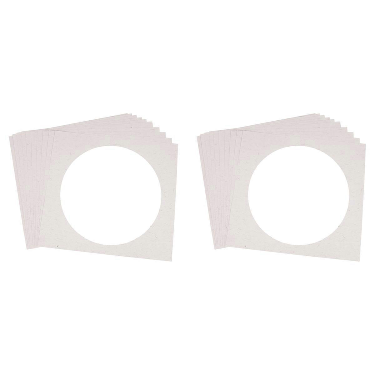 10-Sheets Soft rice Paper Raw Pre-Mounted, Raw Rice Paper