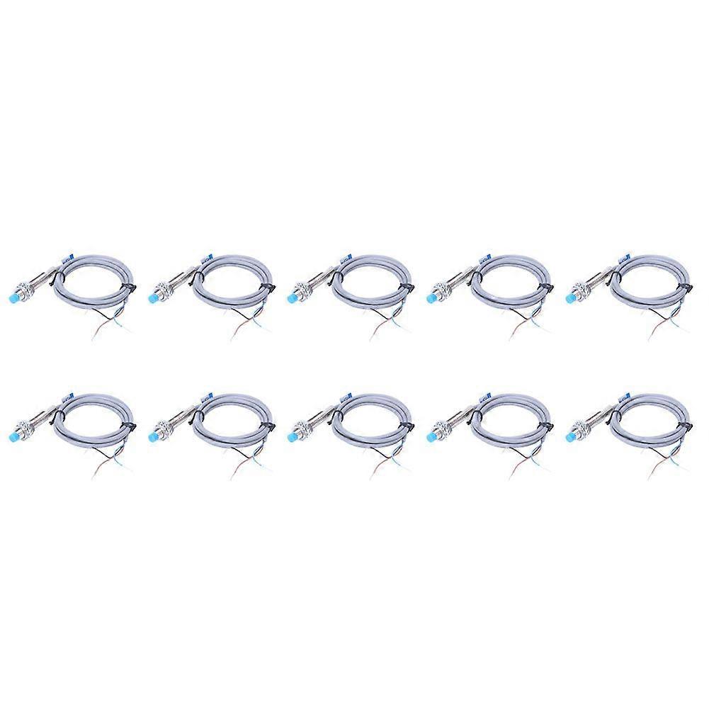 JYIO 10 Pcs Proximity Switch LJ8A3-2 z BY M8 DC 3 Wire PNP NO Inductance Approach Switch