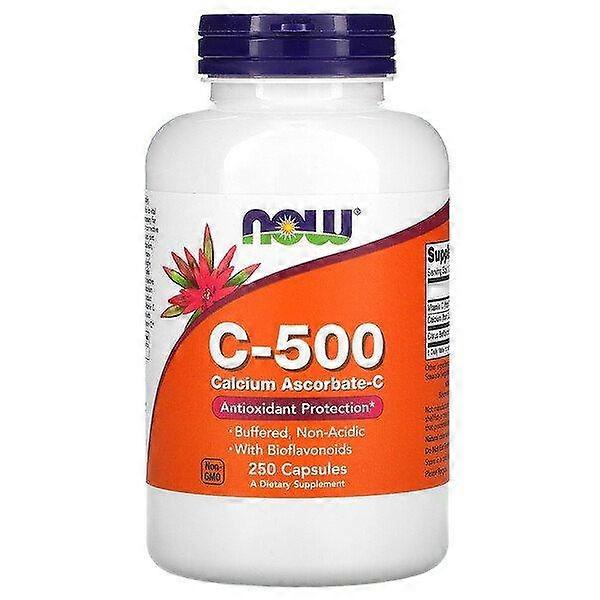 Now Foods, C-500, Calcium Ascorbate-C, 250 Capsules
