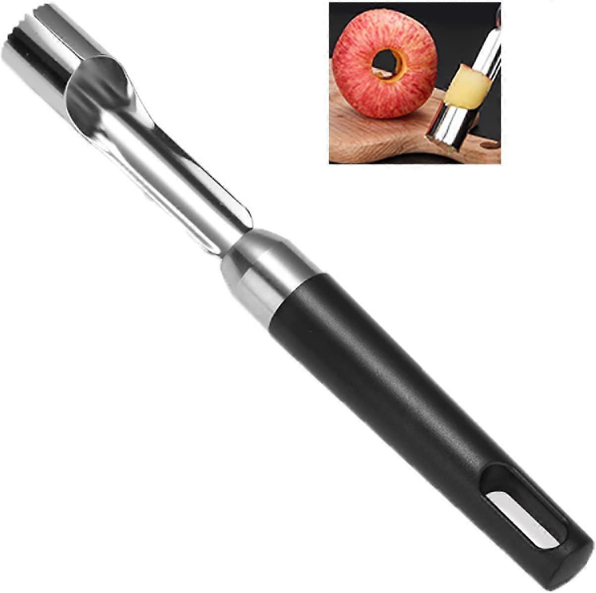 Apple Corer Stainless Steel Fruit Corer - Apple Core Remover Tool for Pear