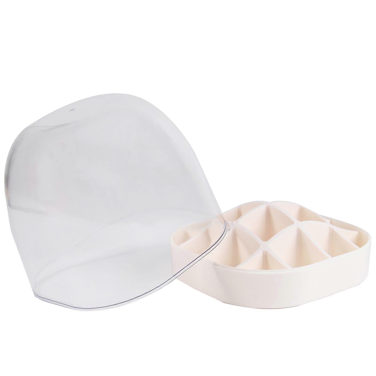 Lipstick Storage Box for Cosmetic Holder with 16 Grid 2Pcs