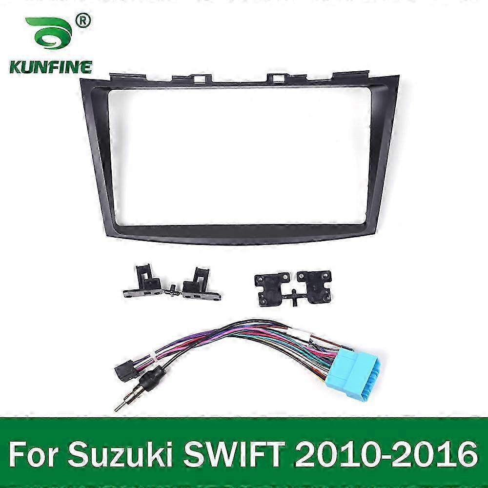 Car Gps Navigation Stereo For Suzuki Swift 2010-2016 Radio Fascias Panel Frame Fit 2din 9 Inch In Dash Headunit Screen