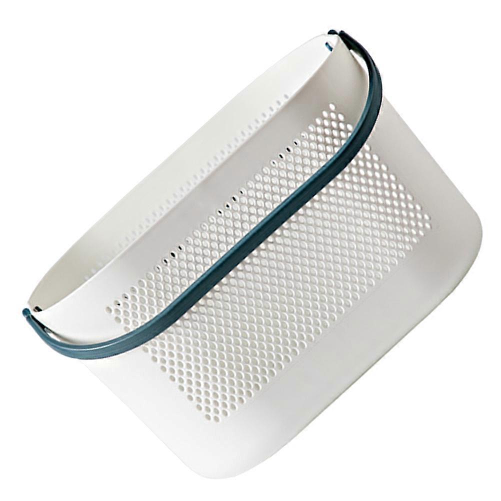 Plastic Storage Basket Shower Basket with Handles for Bathroom 2Pcs