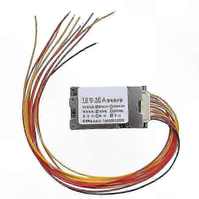 10S 36V 30A Li-ion Battery Protection BMS PCB Board