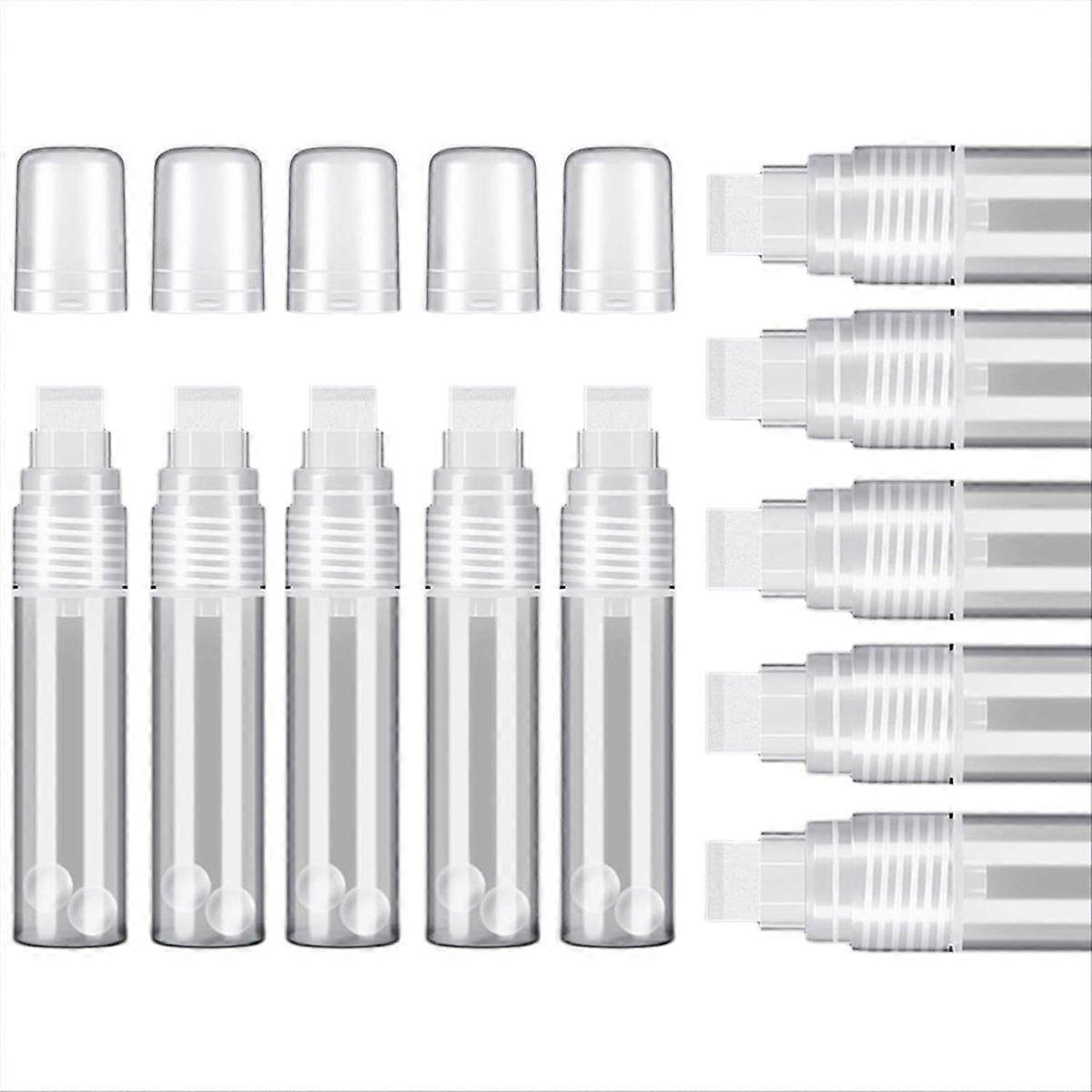 10 Pack Paint Pens 15 mm White Empty Acrylic Permanent Marker