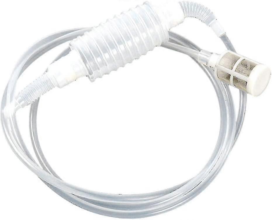 Wine Beer Siphon Filter Tools Brew Wine Siphon Tube Wine Filter Dispenser Hose Plastic Suction Winemaking Tools, 2 Meters