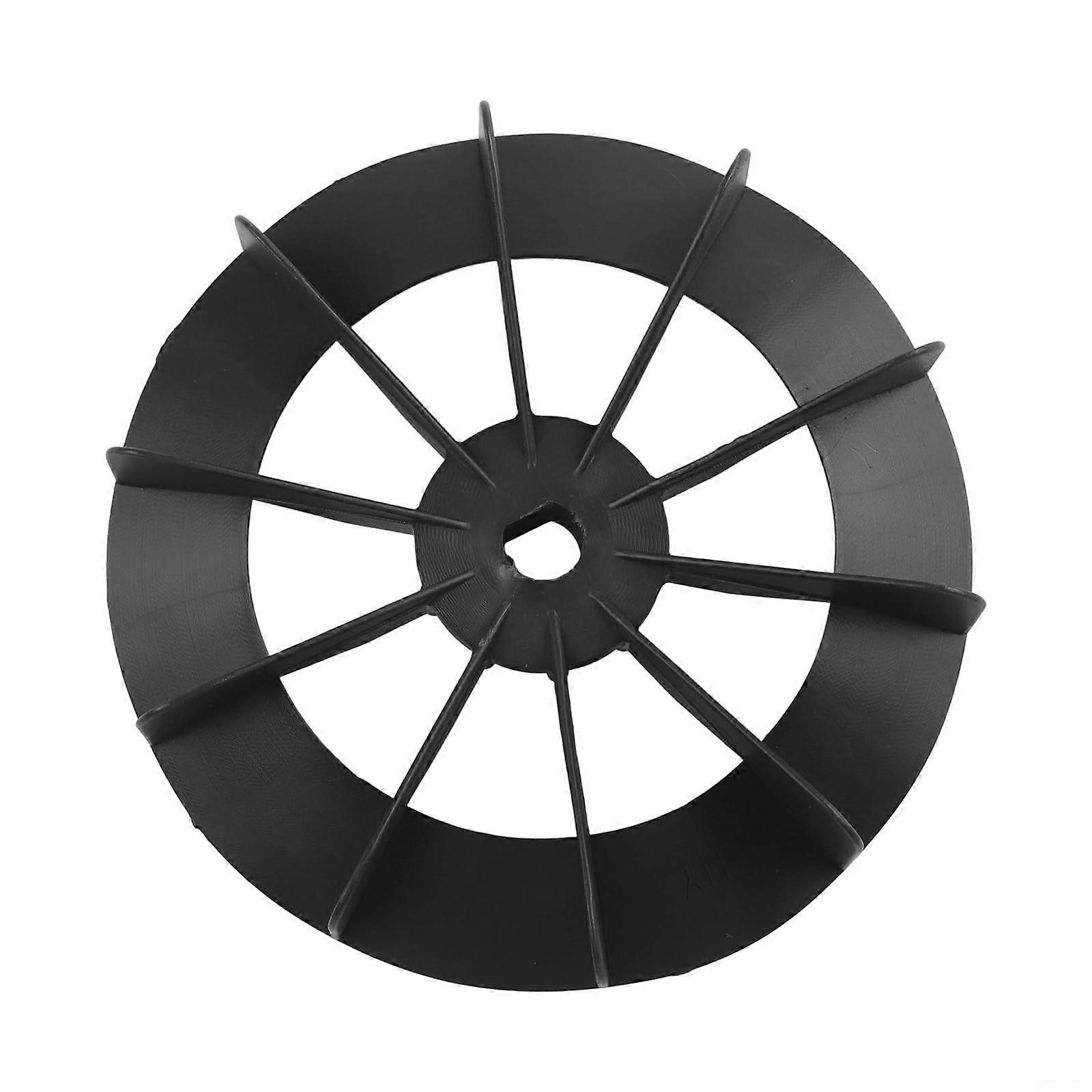 Replacement Plastic Fan Blade For Air Compressor Motor Accessory Quiet Running 148x14mm Black