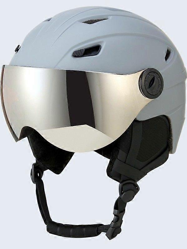 Skidhjälm med integrerade skyddsglasögon för vuxna, snowboard, varm snöhjälm, cykling, universal, dubbelbräda, utomhussporter, skyddsutrustning