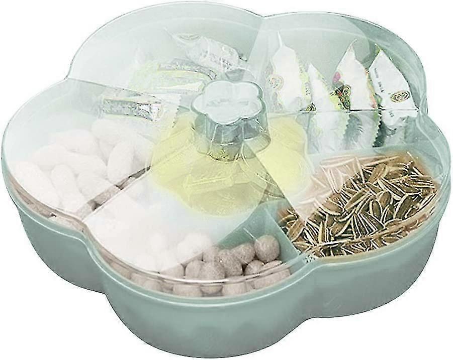 Snacks / Sweets / Nuts Snacks Storage Box With Lid, Storage Box For Food, Fruit Box, Dried Fruit Container, Color: Green