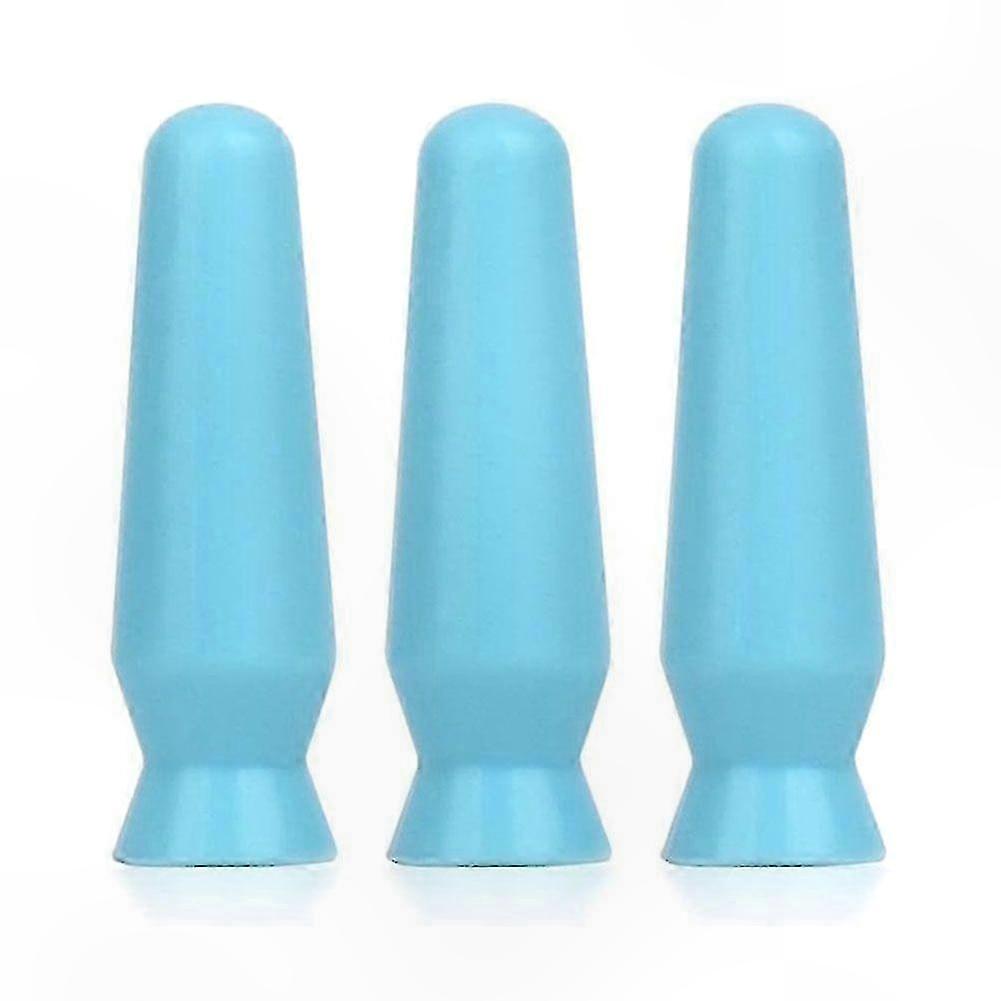 3-Pack Tool for Safe Handling of Hard Lenses and Prosthetic Eyes, Ventless Design for Easy Insertion and Removal