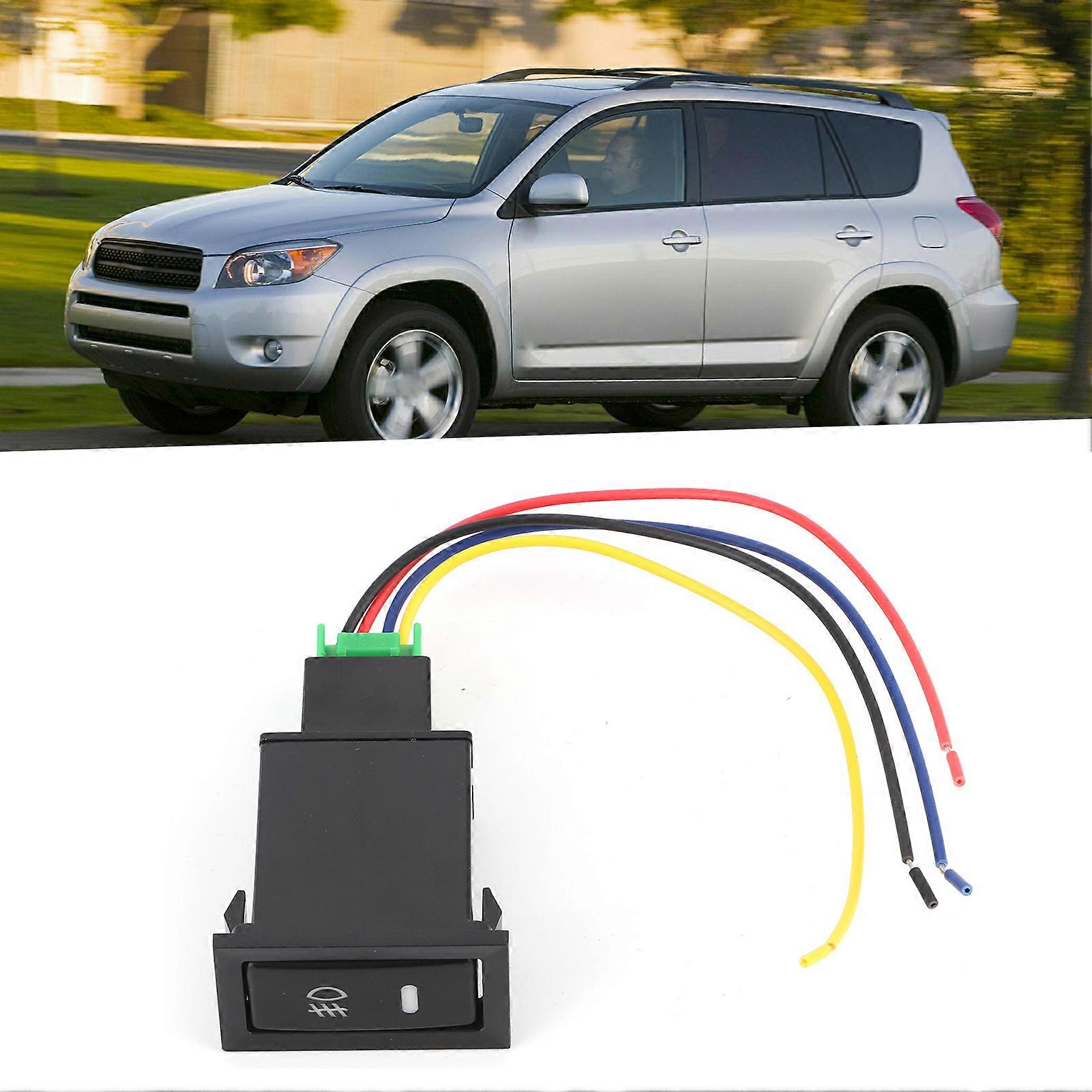 Fog Lamp Push Button Switch 4‑Pole Controller Fit for Land Cruiser 100 75 76 78 79 Series