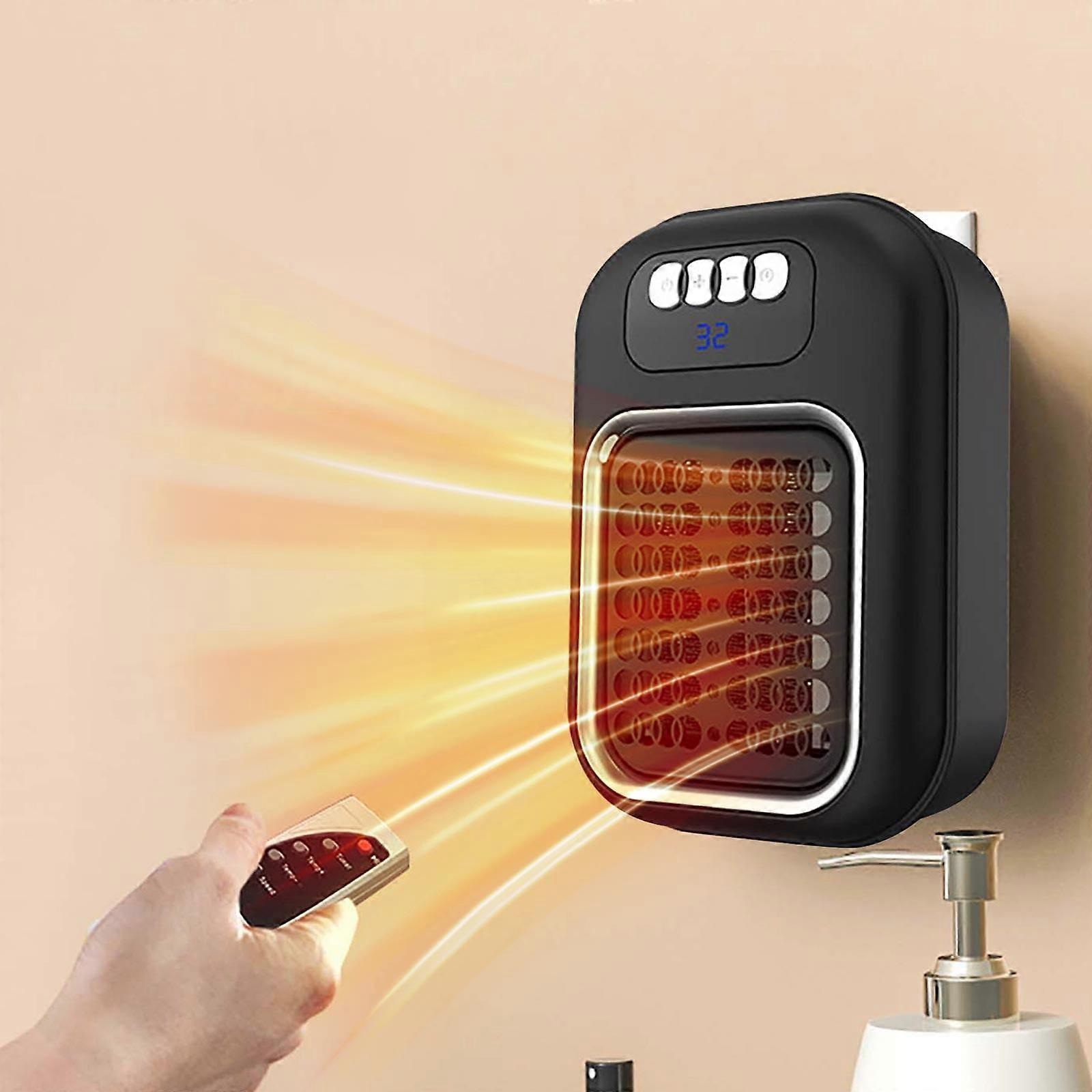 iZZZHH LCD Display Mini Desk Heater - Your Elegant & Efficient Warmth Solution at Home & Office