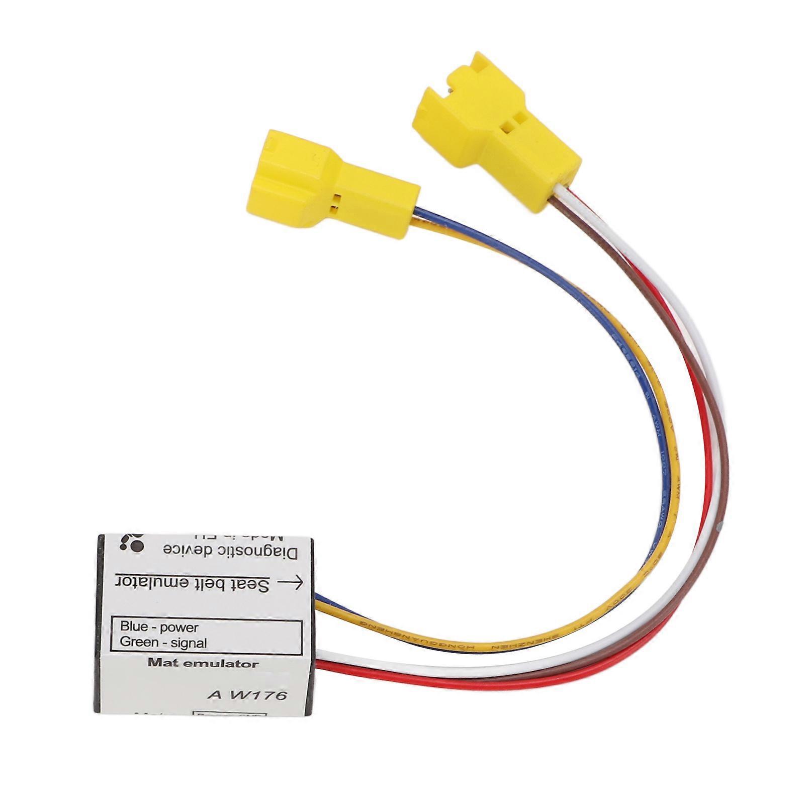 Seat sensor bypass emulator for W176 passenger seat