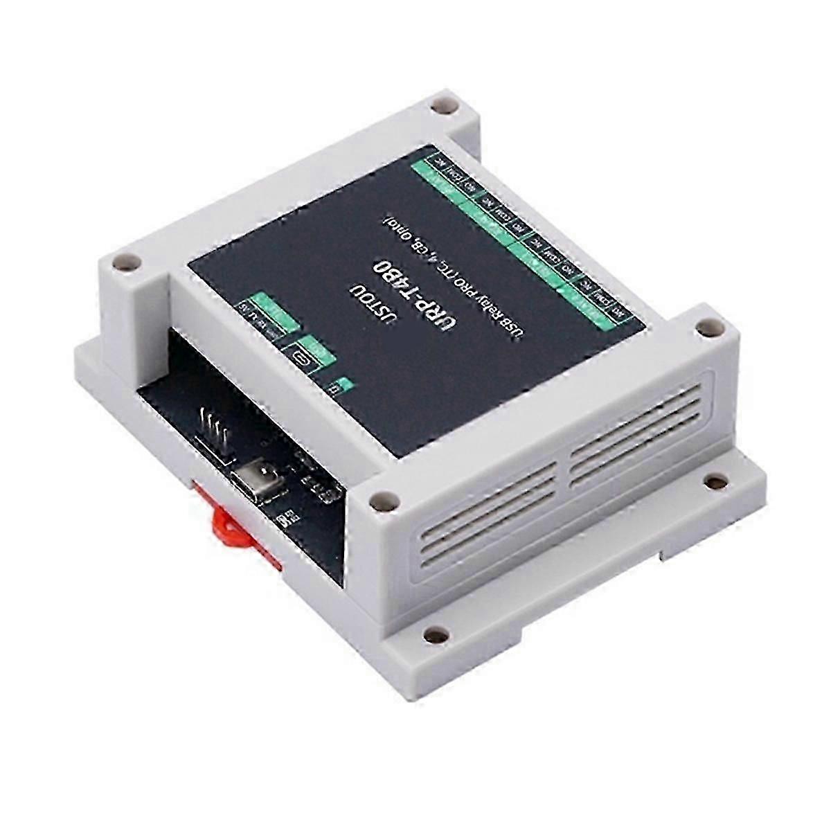 Industrial Control Board Usb Relay Pro 4-way Relay Isolation Rail Usb/ttl Control Relay For Automati