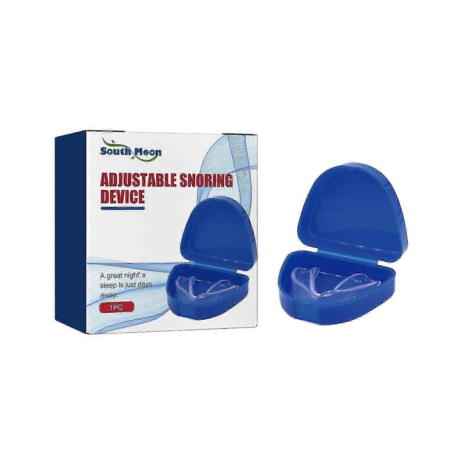 Adjustable Snoring Device - Stop Snoring, Improve Sleep Quality, Nasal Breathing Aid, Comfortable Silicone , Resin Design