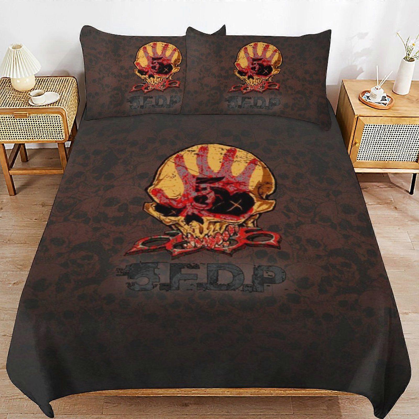 u71 Five Finger Death Punch Machine Washable Easy Zip Soft Bedding Support Consistent Layer Duvet Cover Sets Choice n71