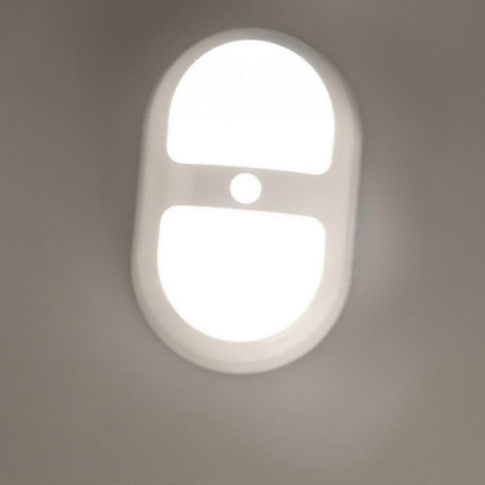 1pc 10 Led Night Light Motion Sensing Battery Power Human Sensor Lamp New* @BUGU