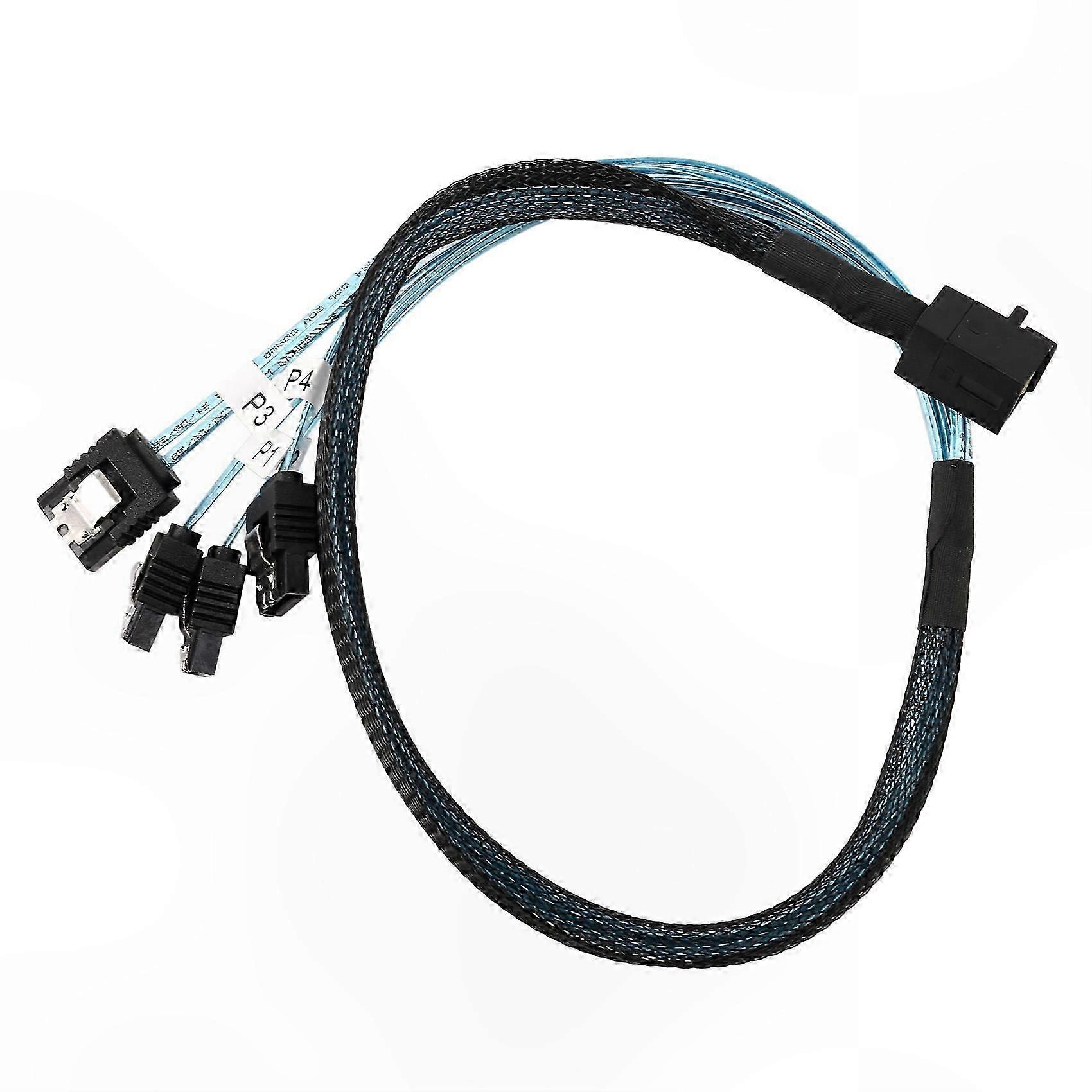 SFF-8643 Internal Mini SAS to SATA Cable for Hard Drive Controller Connection
