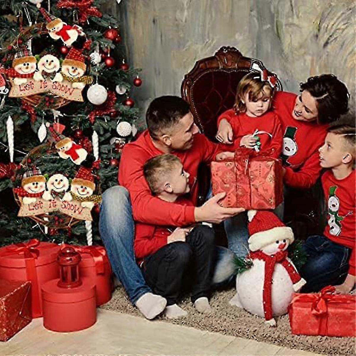 圣诞花环，前门圣诞装饰，圣诞老人花环，花环标志圣诞垃圾