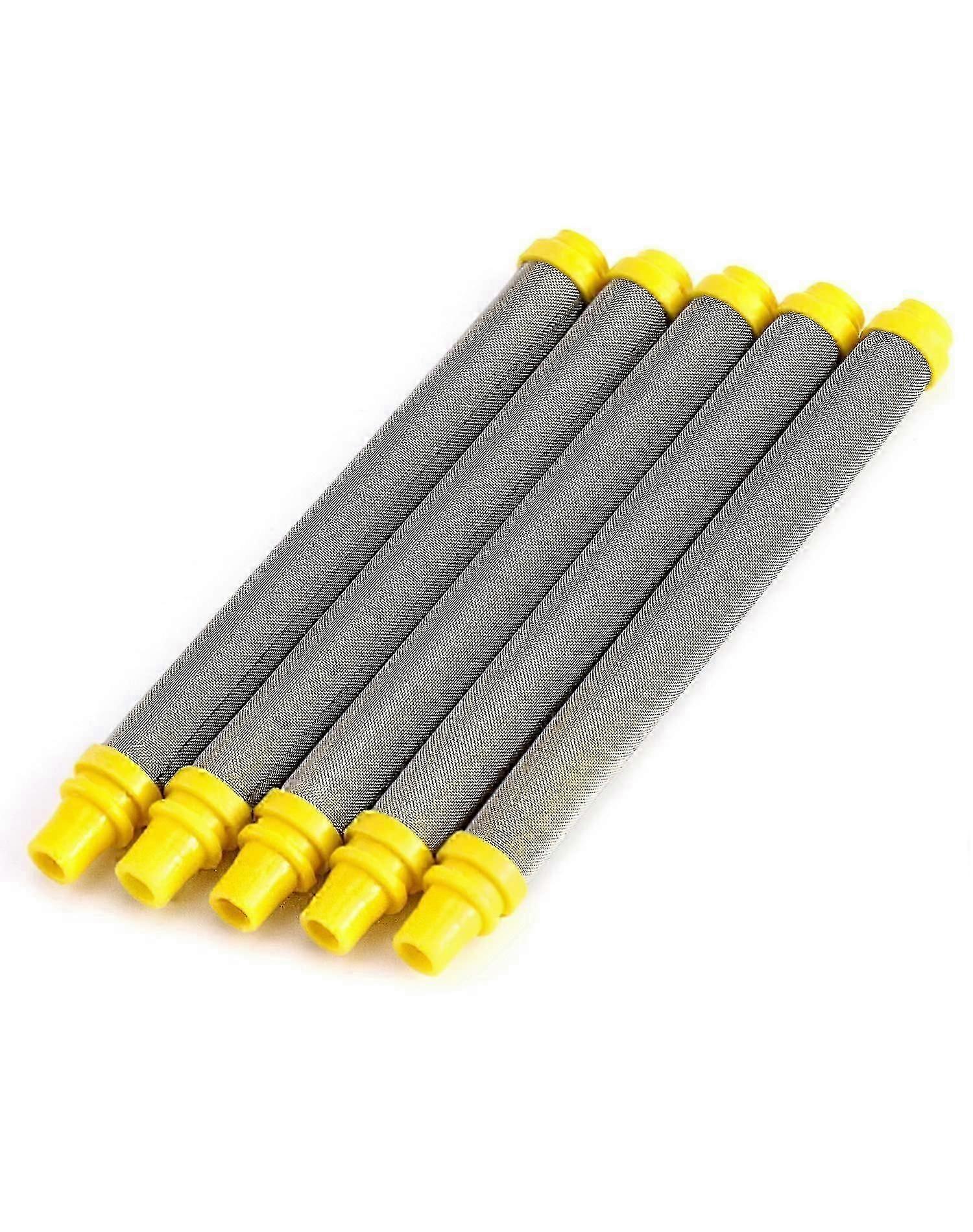 100 Mesh Airless Spray Gun Filter Elements, for Airless Paint Spray Gun, 5pcs