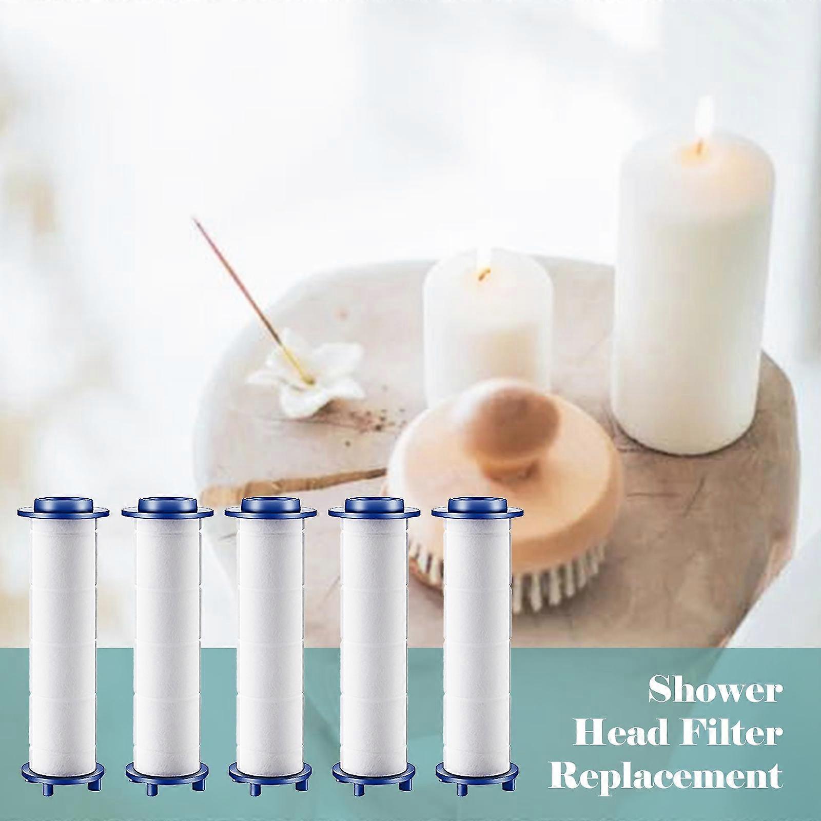 5PCS Shower Head Water Filter Showerhead Replacement Filter Remove Heavy Metal Sediment